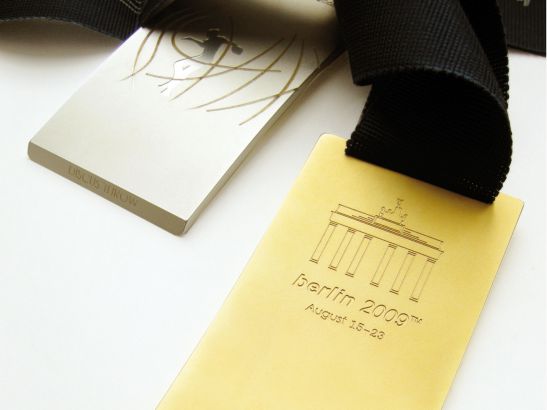 Foto Photo Winner Medals LAWM 2009 Siegermedaillen Leichtathletik WM Berlin Elisabeth Warkus Florstedt