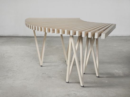 slideable table the second telling Elisabeth Florstedt design